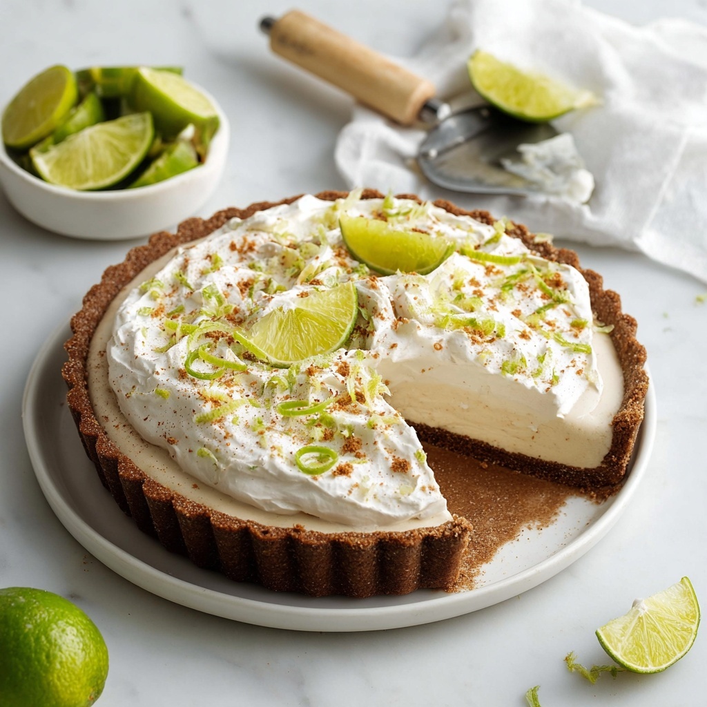 Easy No-Bake Vegan Key Lime Pie Recipe - Recipe Image