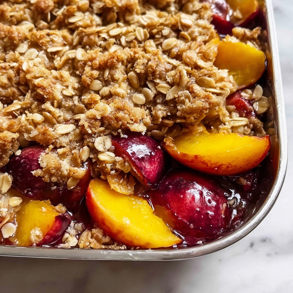 Grilled Peach Crisp Recipe - Recipe Image