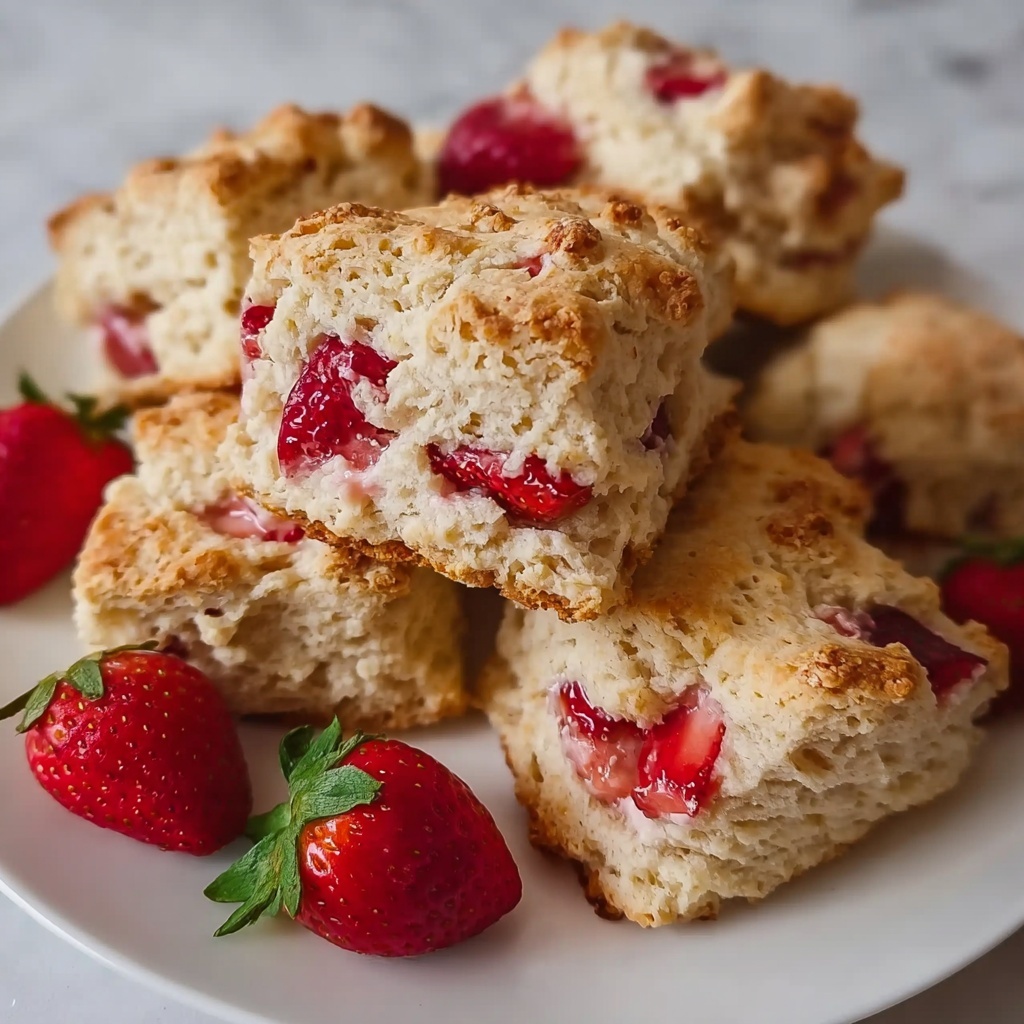 Strawberry Butter Swim Biscuits Recipe - Recipe Image
