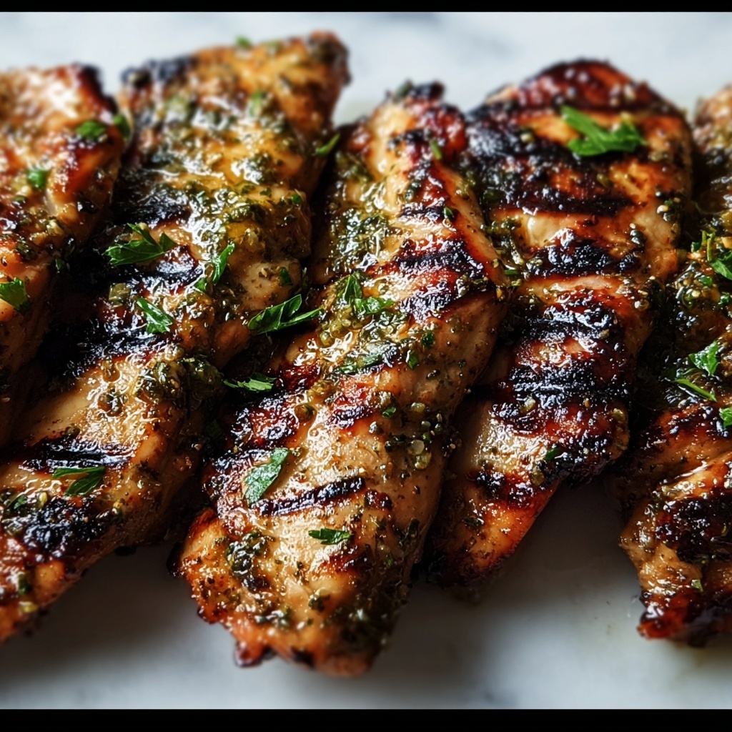 Greek-Style Grilled Chicken Tenders Recipe - Recipe Image