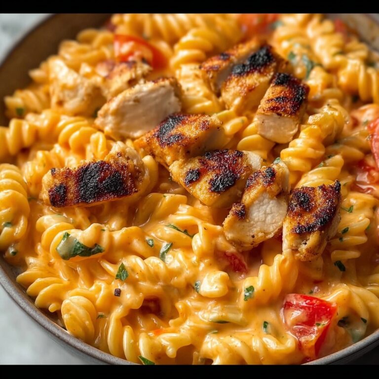 Bold & Zesty Buffalo Ranch Chicken Pasta Skillet Recipe