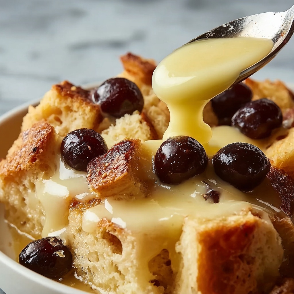 Classic New Orleans Bread Pudding with Bourbon Sauce Recipe - Recipe Image