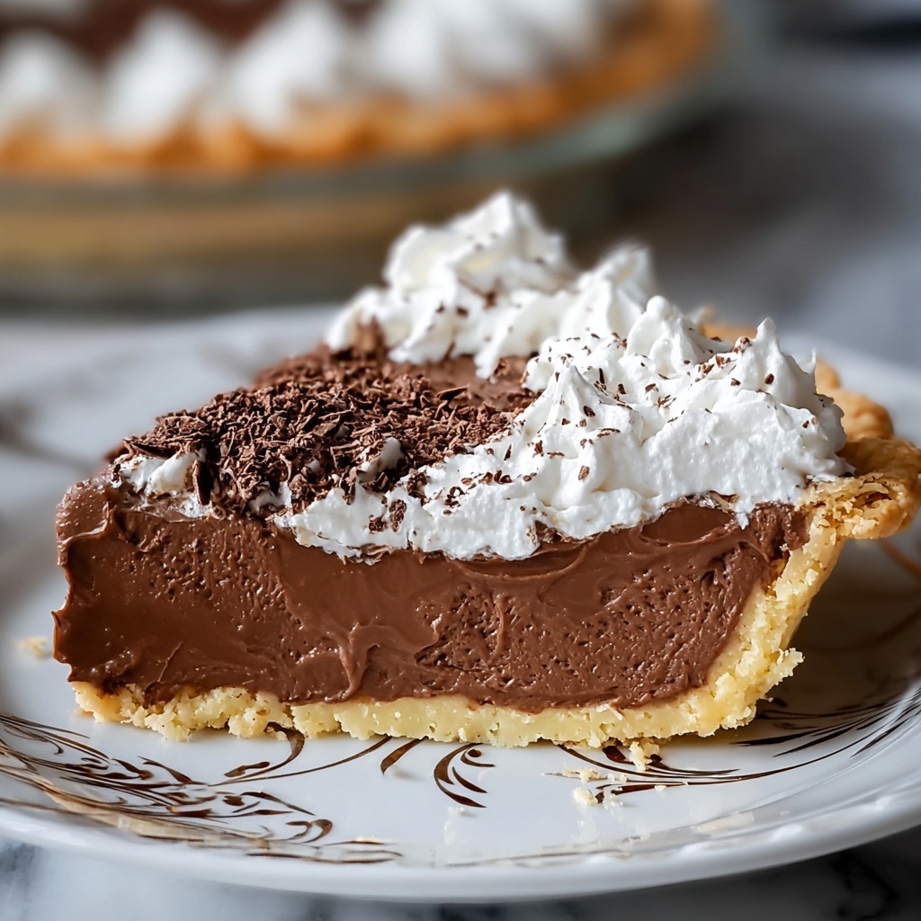Easy Chocolate Pie Recipe - Recipe Image