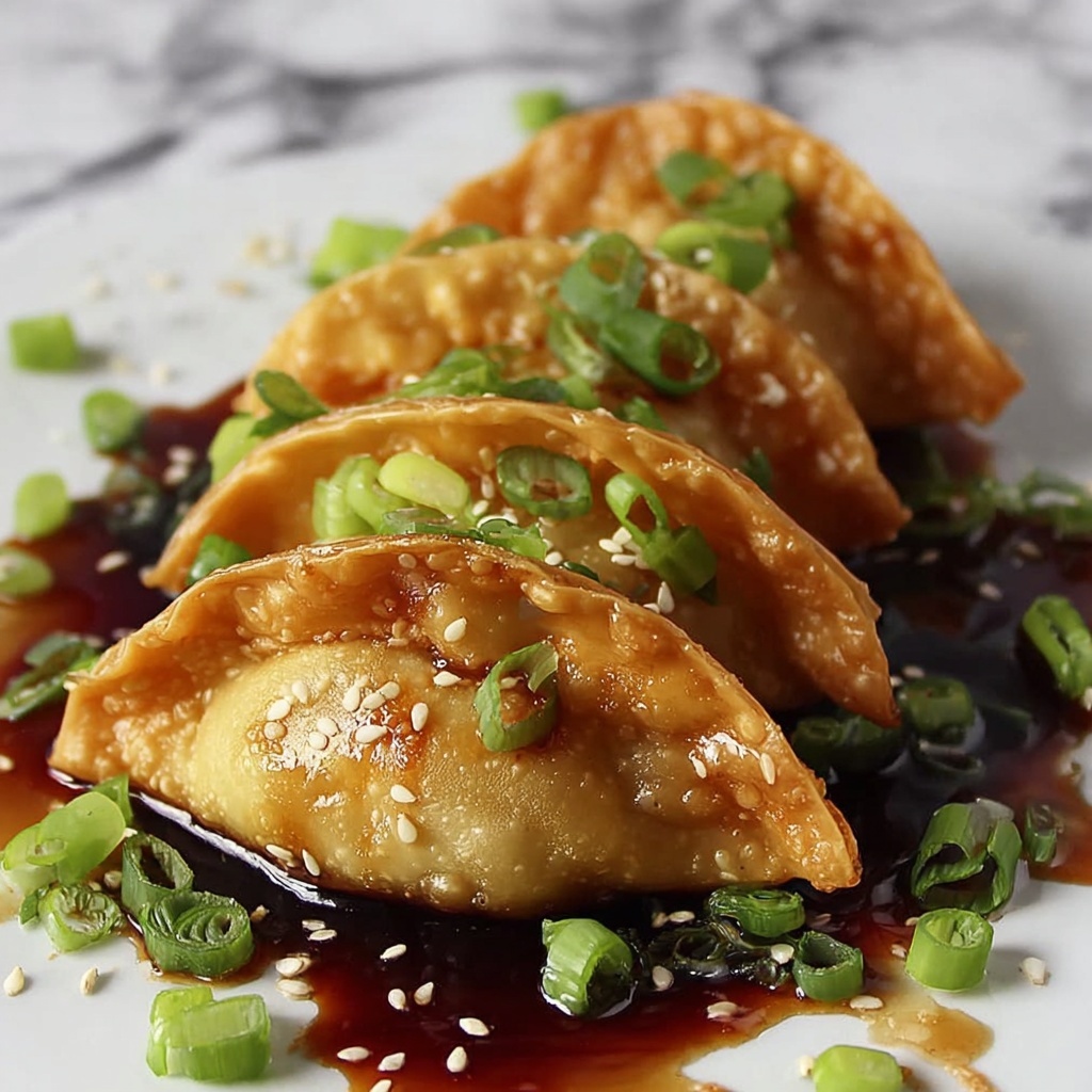 Chile Relleno Wontons With Jalapeño Soy Sauce Recipe - Recipe Image