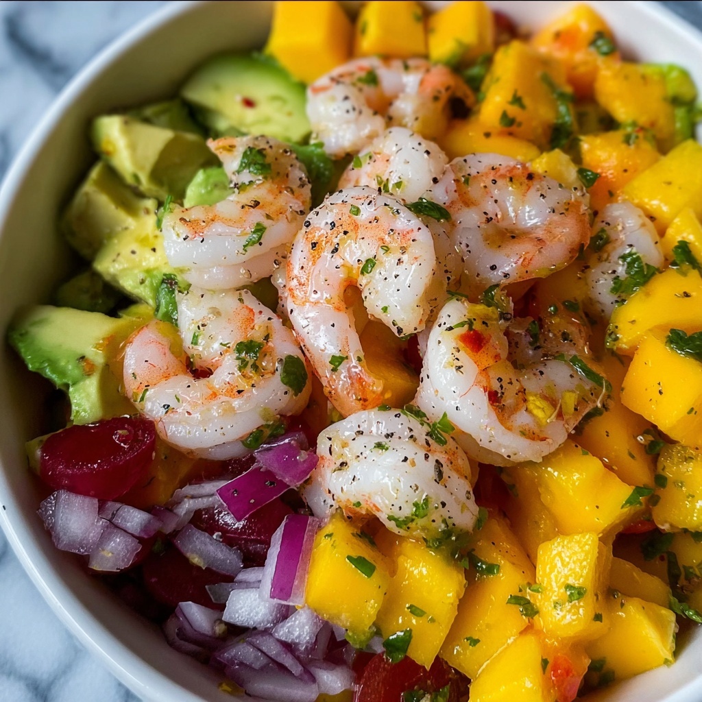 Mango Avocado Shrimp Salad Recipe - Recipe Image