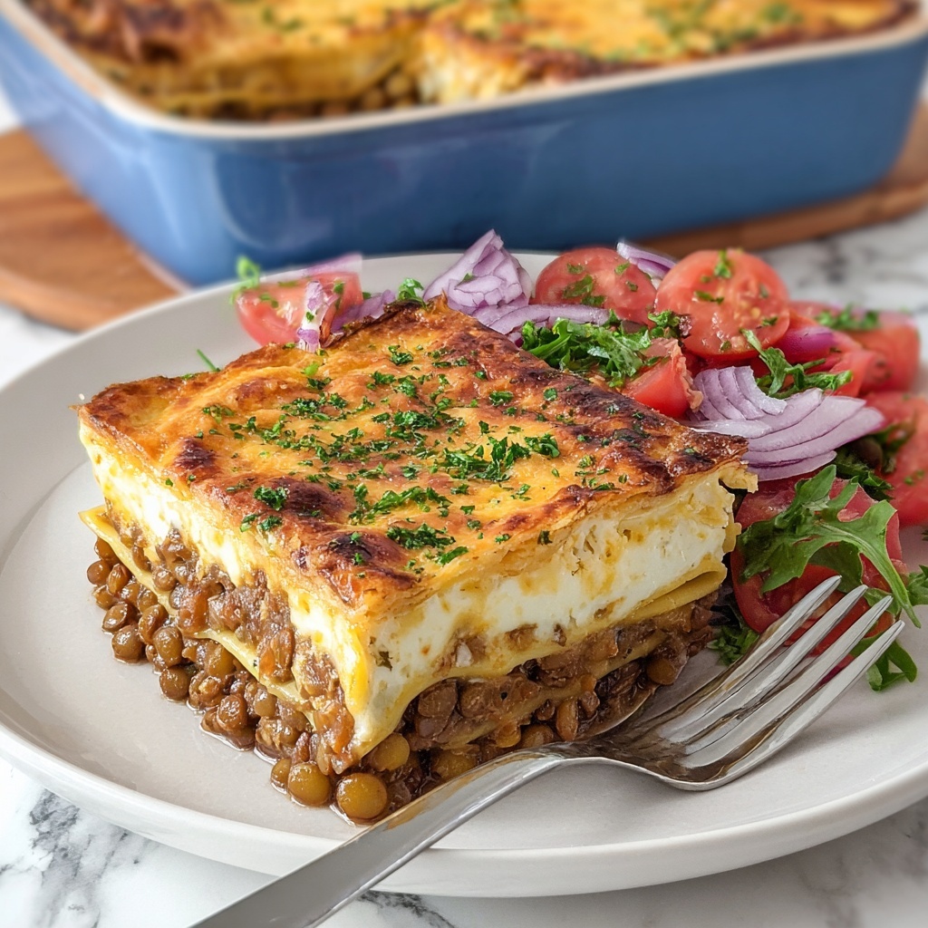 Vegetarian Pastitsio Recipe - Recipe Image