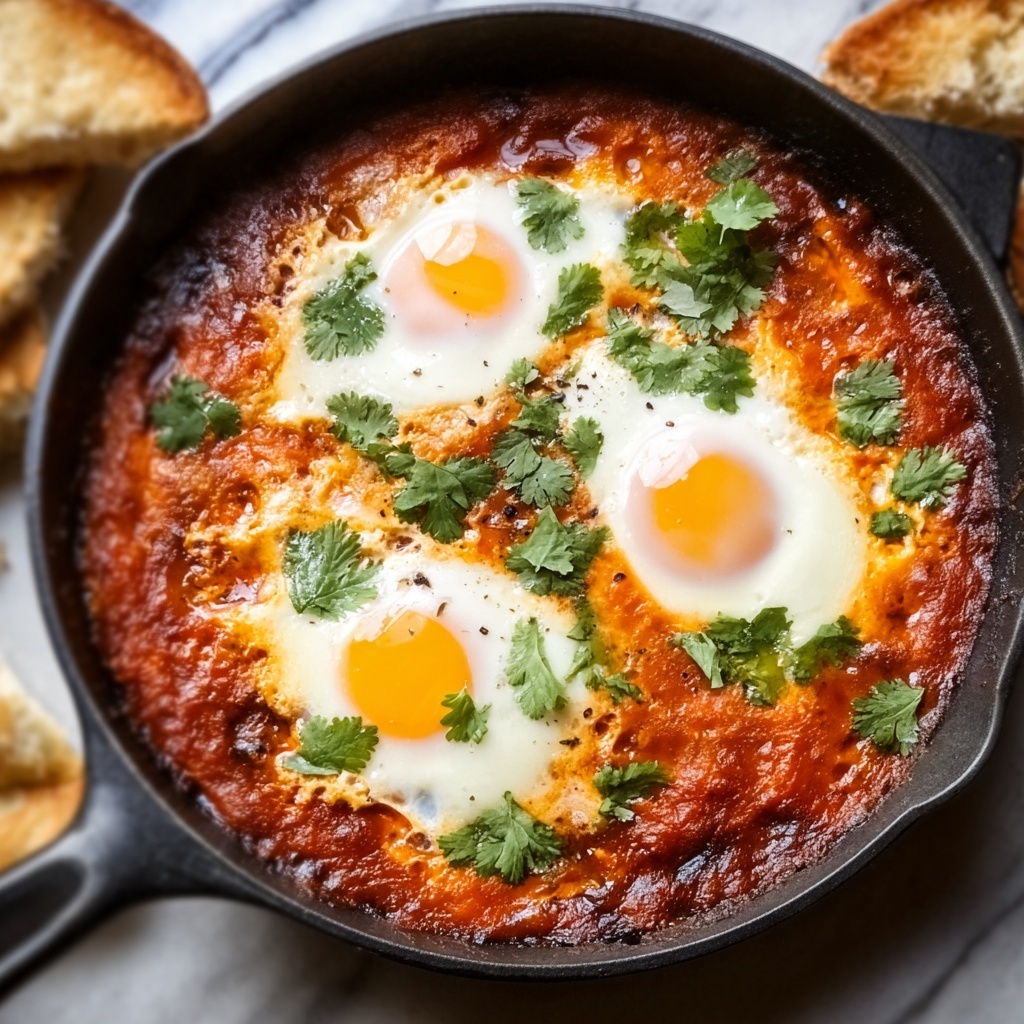 Pumpkin Shakshuka (Baked Eggs in Tomato Stew) Recipe - Recipe Image