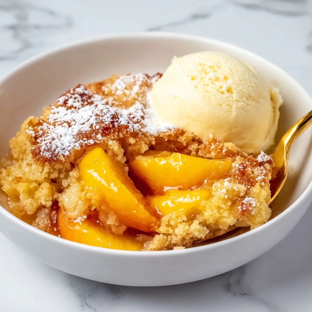 Classic Peach Cobbler Recipe - Recipe Image