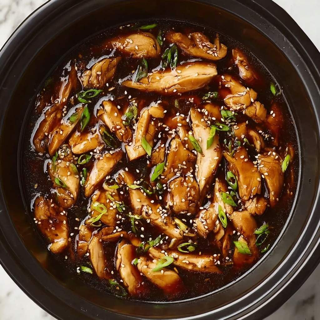 Slow Cooker Honey Sesame Chicken Recipe - Recipe Image