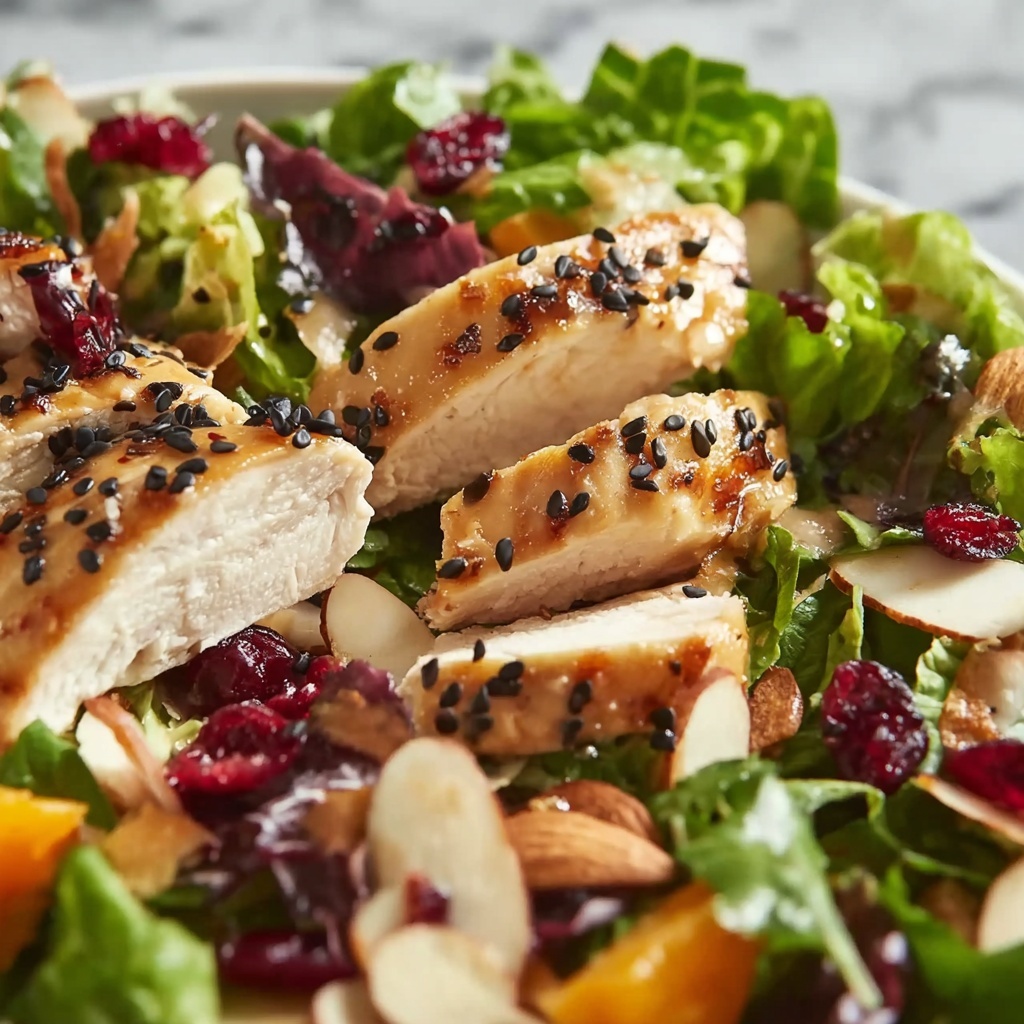Asian Chicken Cranberry Salad Recipe - Recipe Image