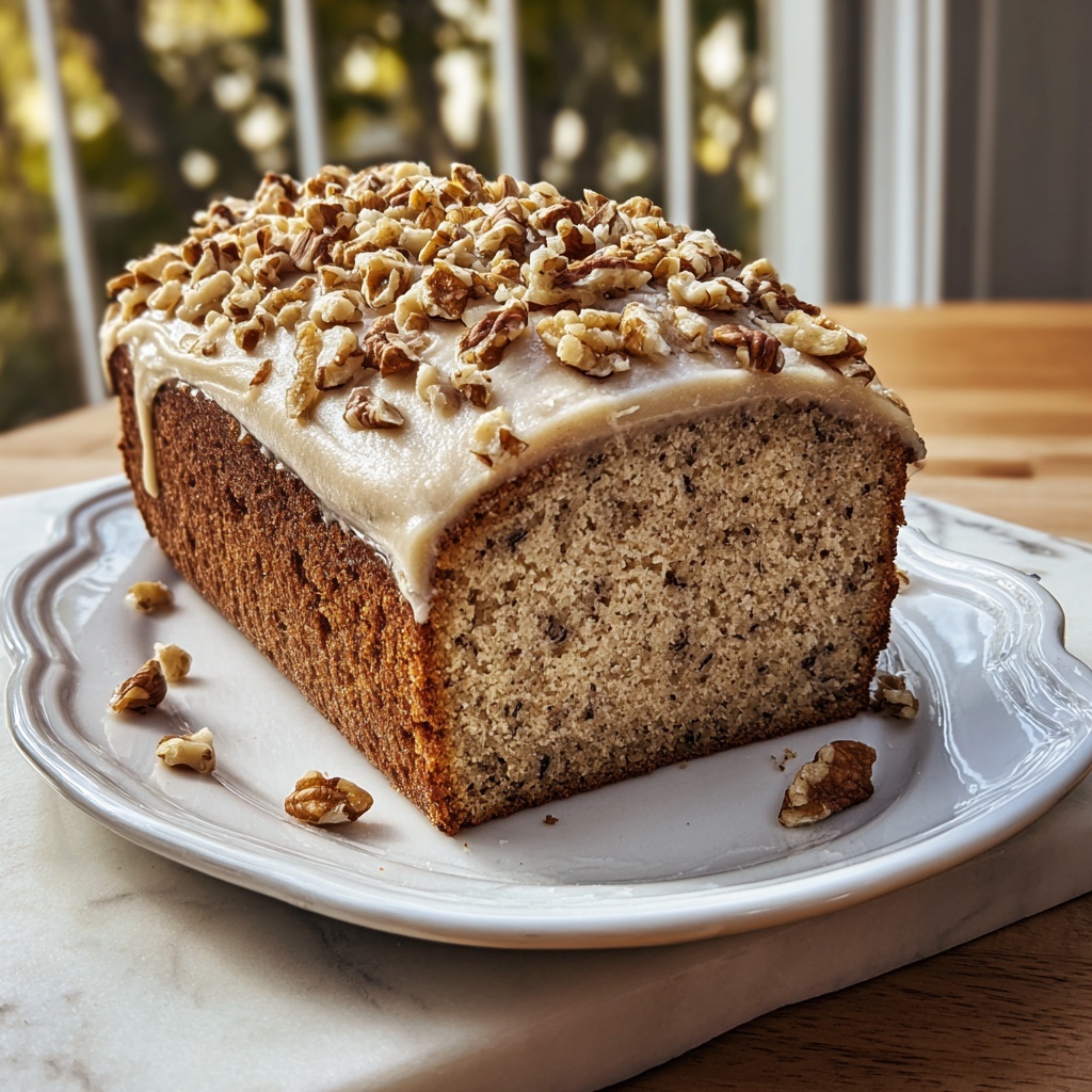 Hummingbird Bread with Cinnamon Cream Cheese Frosting Recipe - Recipe Image