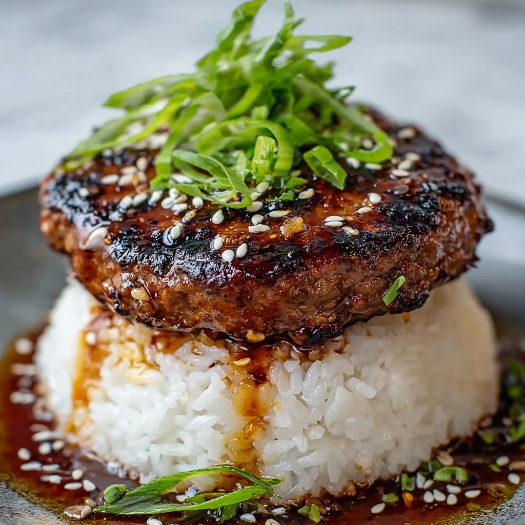 Juicy Japanese Hamburg Steak Recipe - Recipe Image