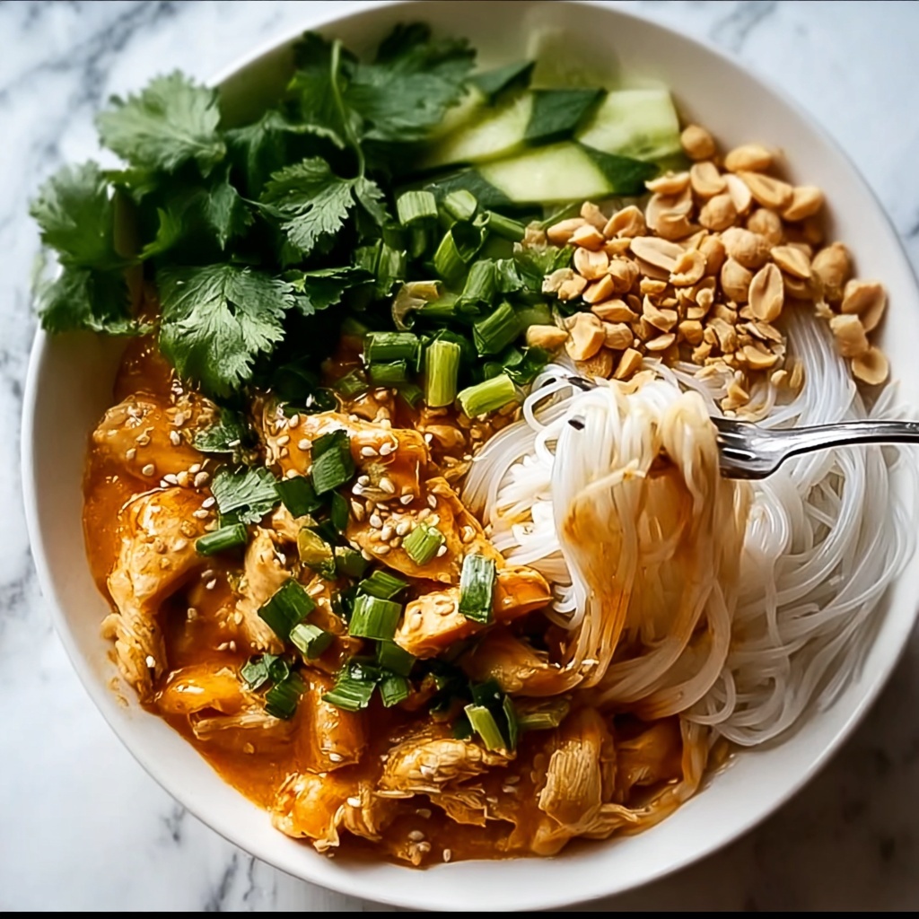 Thai Peanut Chicken Bowl Recipe - Recipe Image