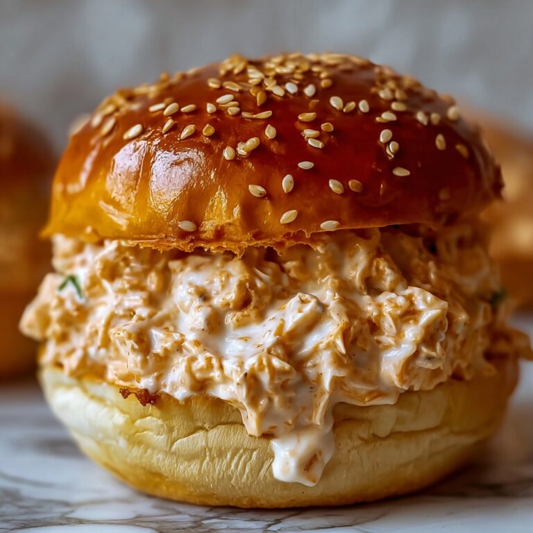 Chicken Alfredo Sloppy Joes Recipe