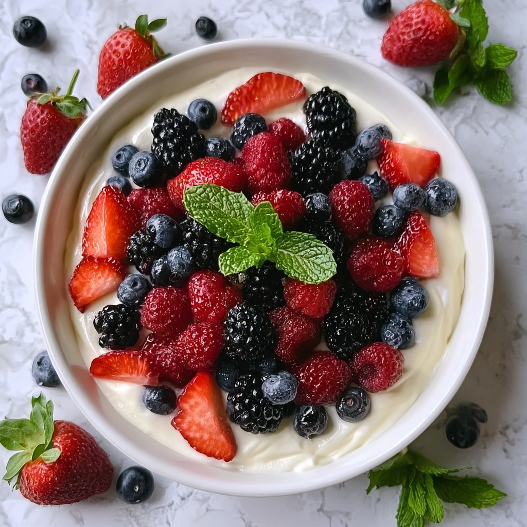 Summer Berry Salad with Lemon Poppy Seed Dressing Recipe - Recipe Image