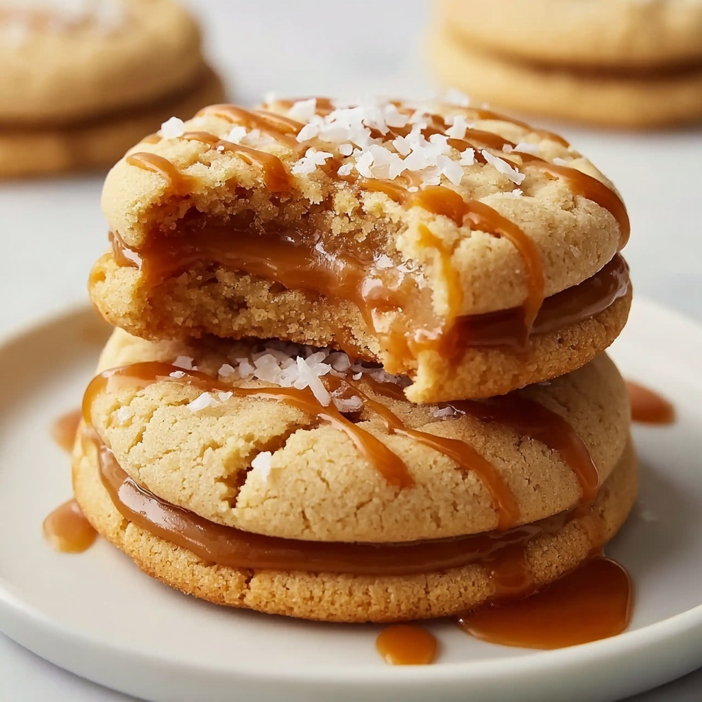 Salted Caramel Cheesecake Cookies Recipe - Recipe Image