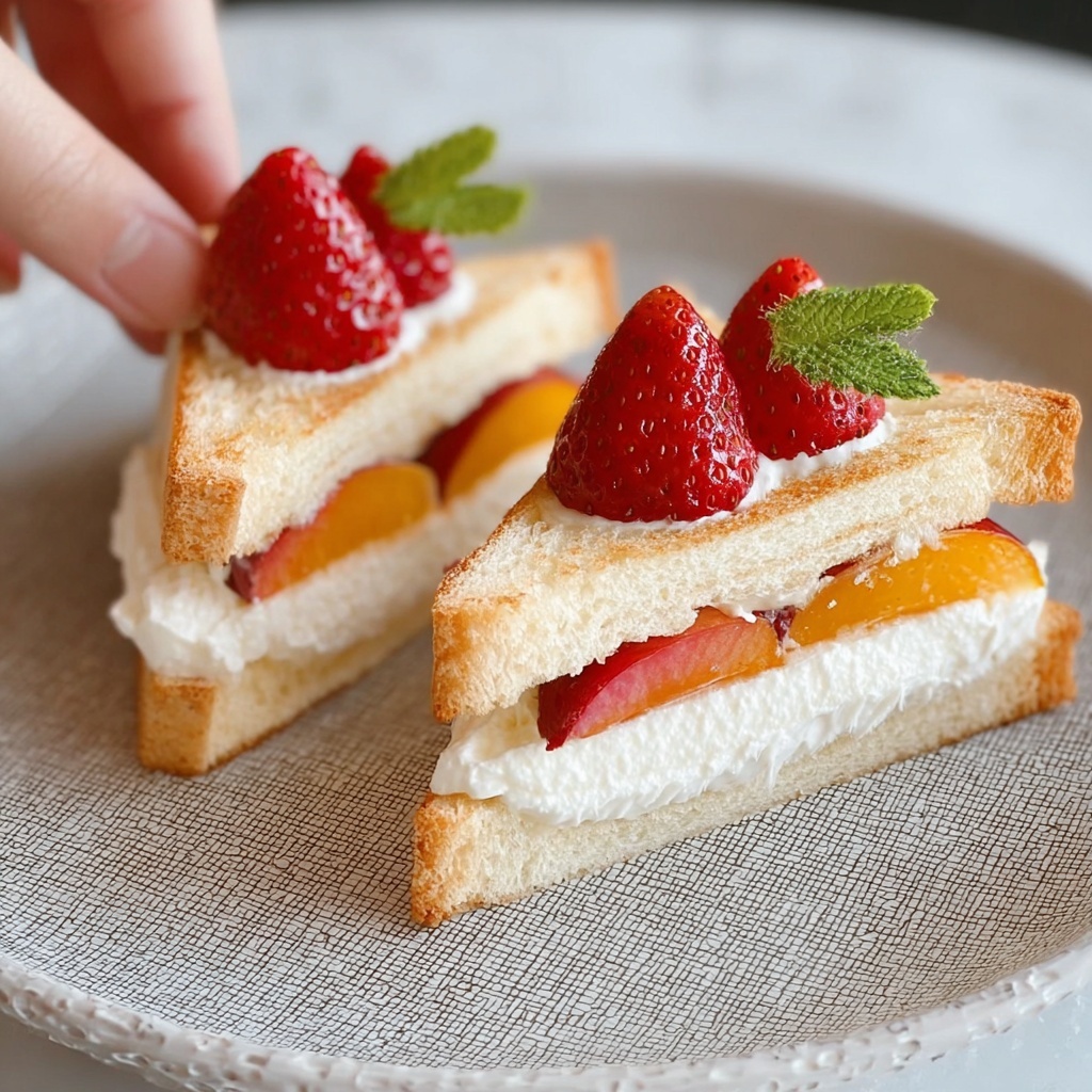 Japanese Crème Filled Sandwiches Recipe - Recipe Image