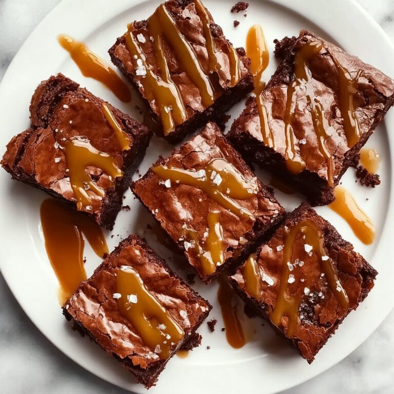 Salted Caramel Brownies Recipe