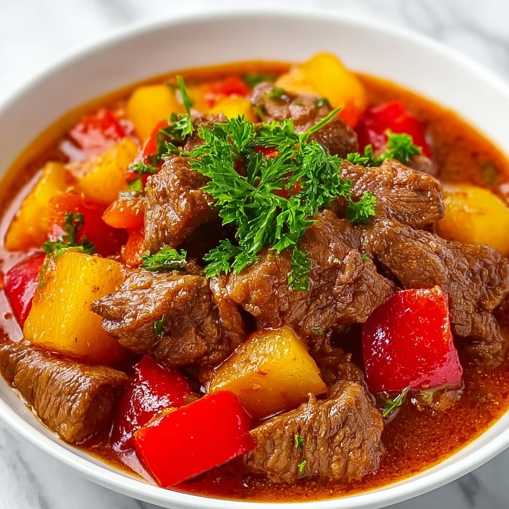 Best Ever Pepper Steak Recipe - Recipe Image