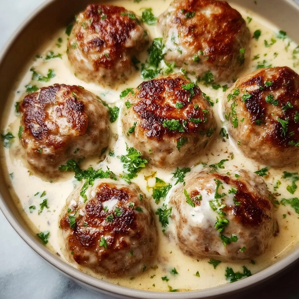 Creamy Turkey Meatballs Recipe - Recipe Image
