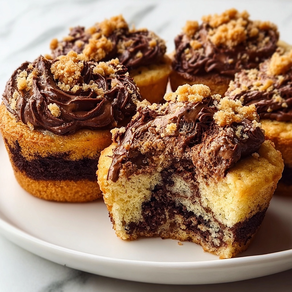 Chocolate and Espresso Babka Muffins Recipe - Recipe Image