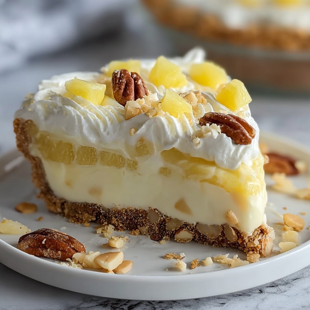 Pineapple Cream Cheesecake Recipe - Recipe Image