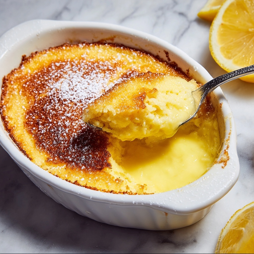 Jamie Oliver Self Saucing Lemon Pudding Recipe - Recipe Image