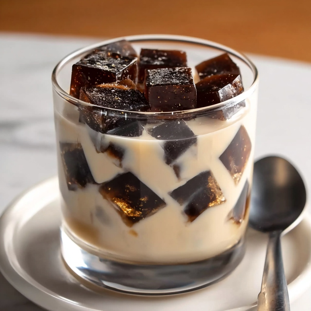Coffee Jelly Recipe - Recipe Image