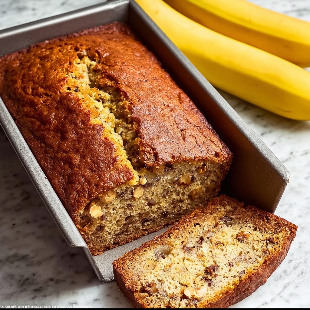 Classic Banana Bread Recipe - Recipe Image