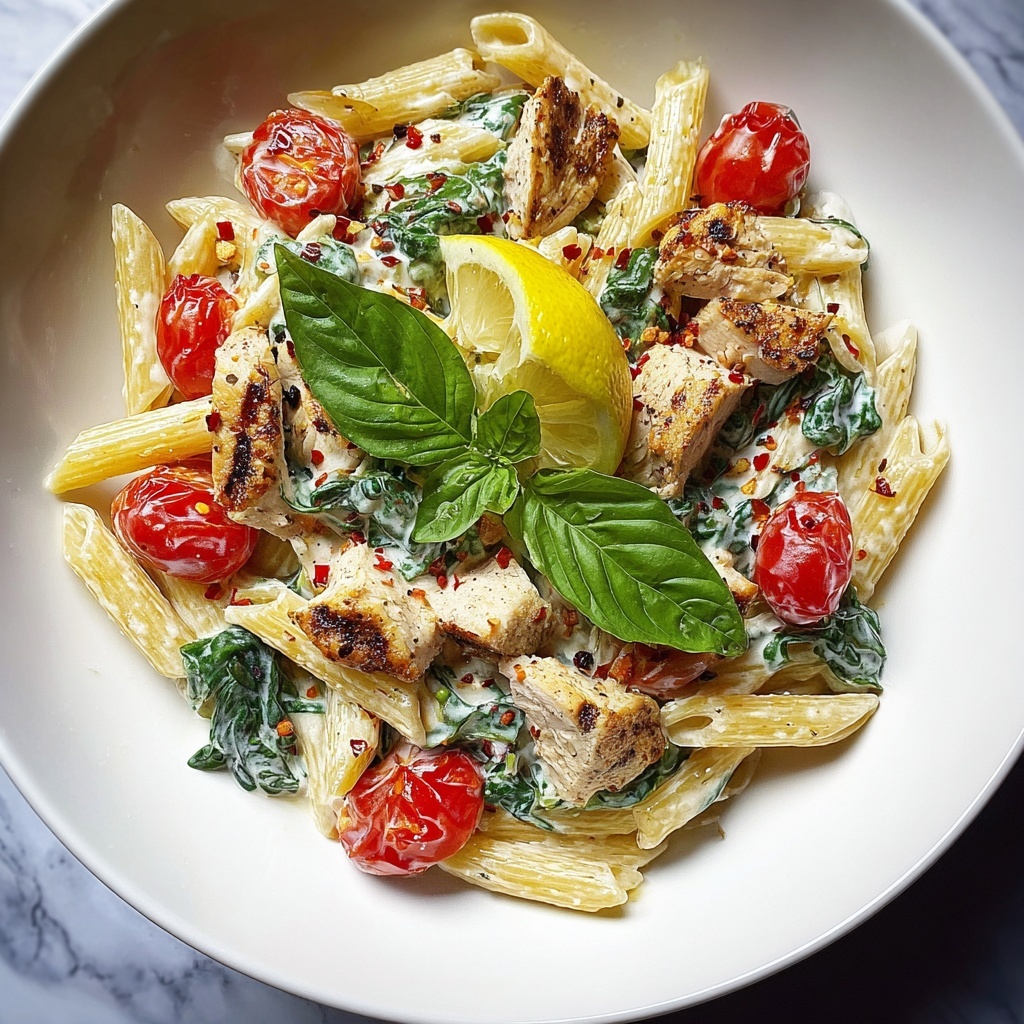 Creamy Protein-Packed Pasta Bowl Recipe - Recipe Image