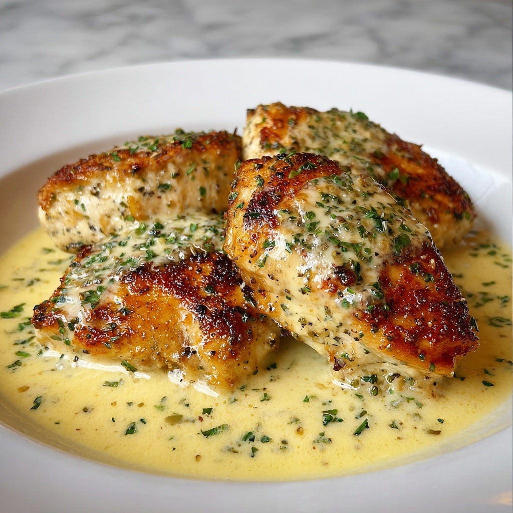Creamy Garlic Parmesan Chicken Recipe - Recipe Image
