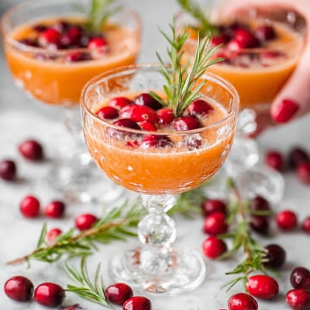 Jolly Juice - Cranberry Mimosas Recipe - Recipe Image