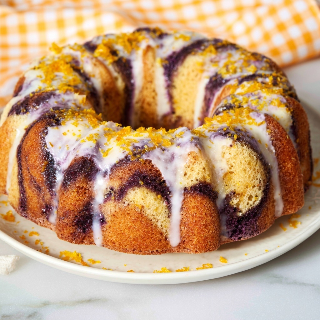 Blueberry Citrus Cake Recipe - Recipe Image