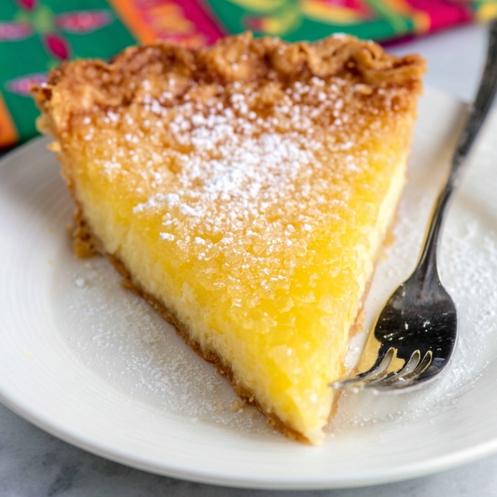 Tropical Pineapple Coconut Pie Recipe - Recipe Image