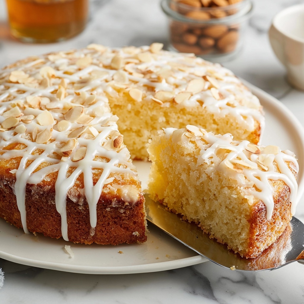 Gluten-Free Vegan Almond Cake Recipe - Recipe Image
