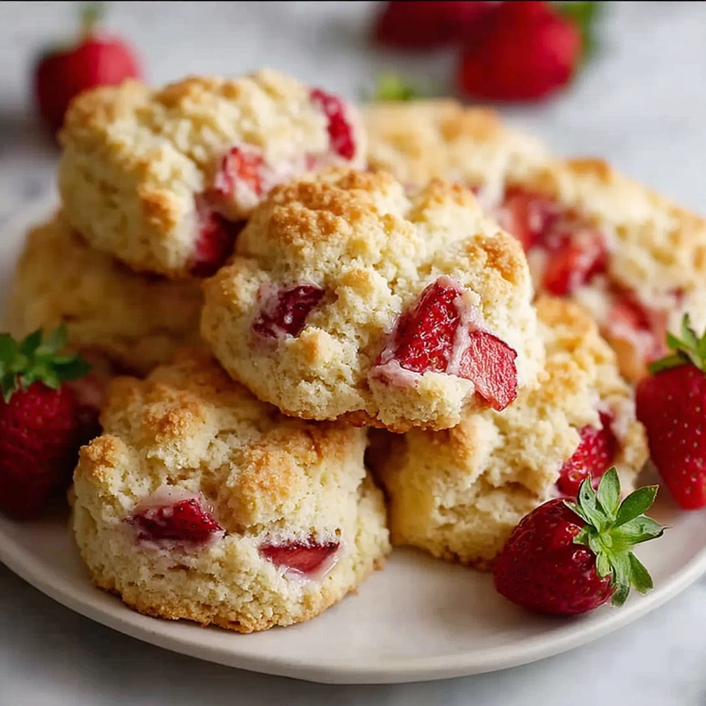 Strawberry Butter Swim Biscuits Recipe - Recipe Image