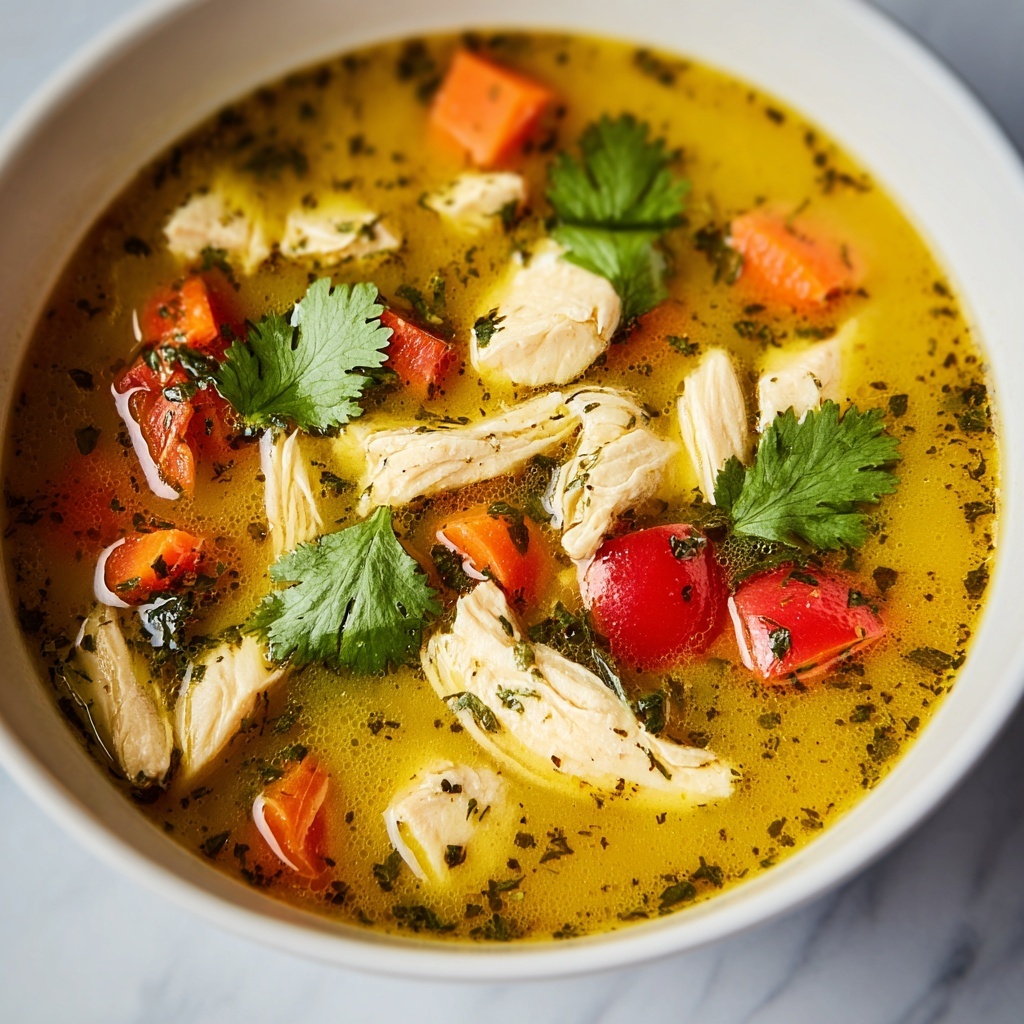 Green Chili Chicken Soup Recipe - Recipe Image
