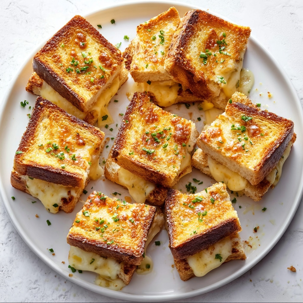 Pretzel Mini Grilled Cheese Sandwiches Recipe - Recipe Image
