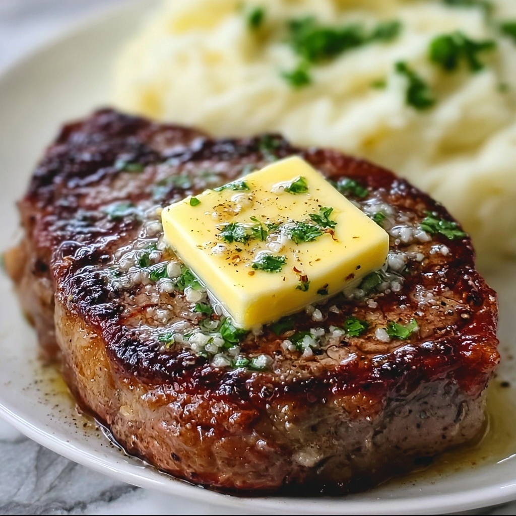 Marinated Air Fryer Ribeye Steak Recipe - Recipe Image