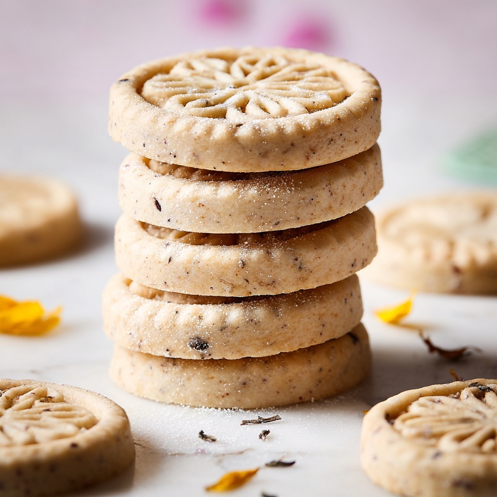 Earl Grey Shortbread Cookies Recipe - Recipe Image