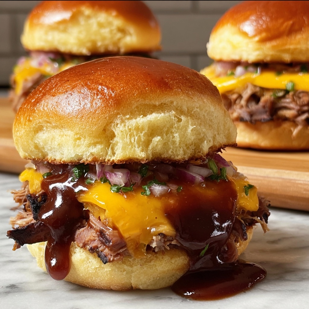 Hawaiian BBQ Beef Sliders Recipe - Recipe Image