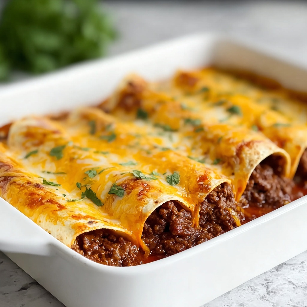 Beef Enchiladas Recipe - Recipe Image
