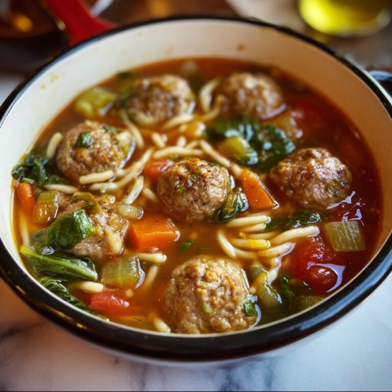 Meatball Soup Recipe