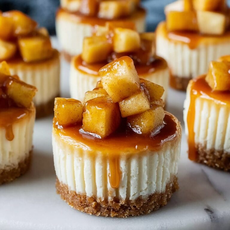 Caramel Apple Cheesecake Cups Recipe