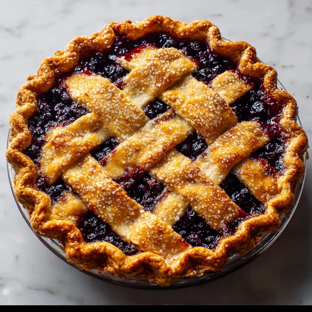 The Ultimate Blueberry Pie Recipe for Pure Homemade Bliss Recipe - Recipe Image