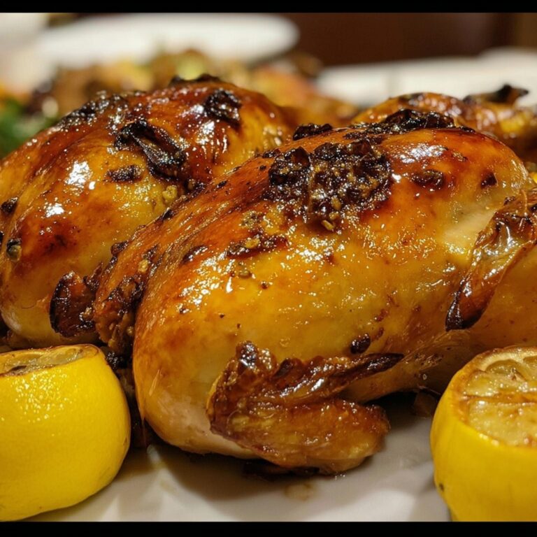 Honey Lemon Roast Chicken Recipe