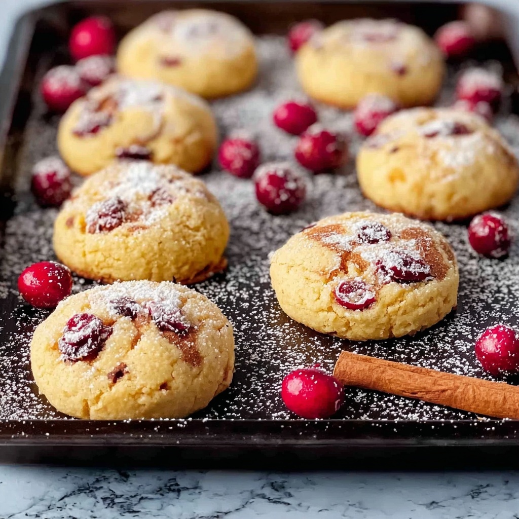 Cranberry Cream Cheese Snickerdoodles Recipe - Recipe Image