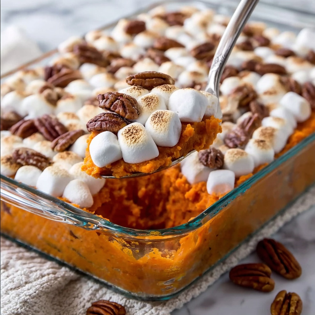 Sweet Potato Casserole with Marshmallows Recipe - Recipe Image