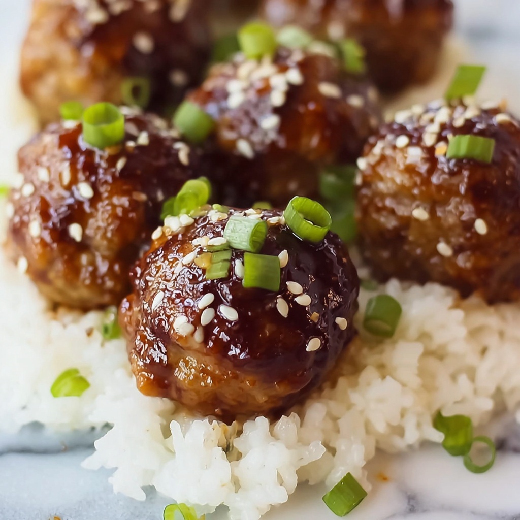 Teriyaki Turkey Meatballs Recipe - Recipe Image