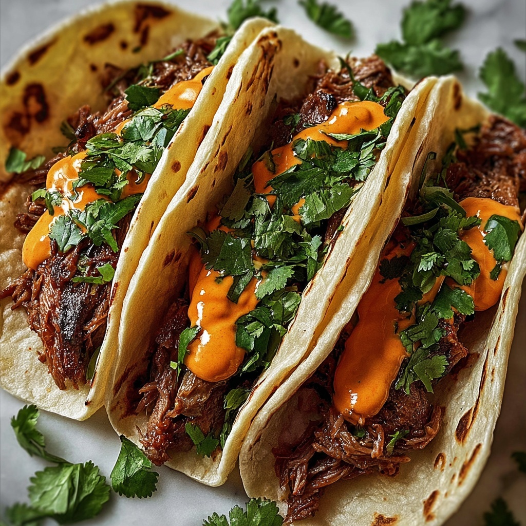 Garlic Butter BBQ Beef Tacos Recipe - Recipe Image